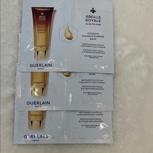 Guerlain Abeille Royale Radiance & Repair Hair Mask 15mlx3